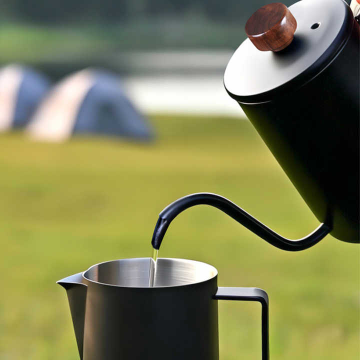 Better Koffee Manual Brewing Artisan Kettle 600ML - Black