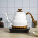 Better Koffee Artisan Brewing Temperature Controlled Electronic Kettle - White