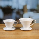 JDMON Ceramic White Dripper 01