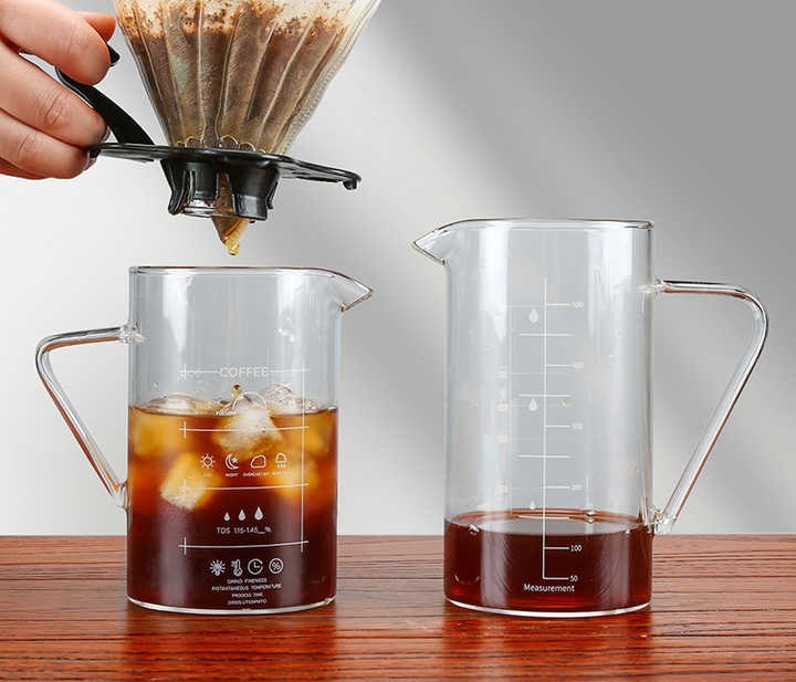 JDMON Flask Server Clear with handle 500ML