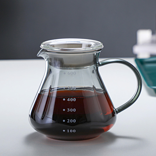 Better Koffee Nagi Transparent Black Server 600ML