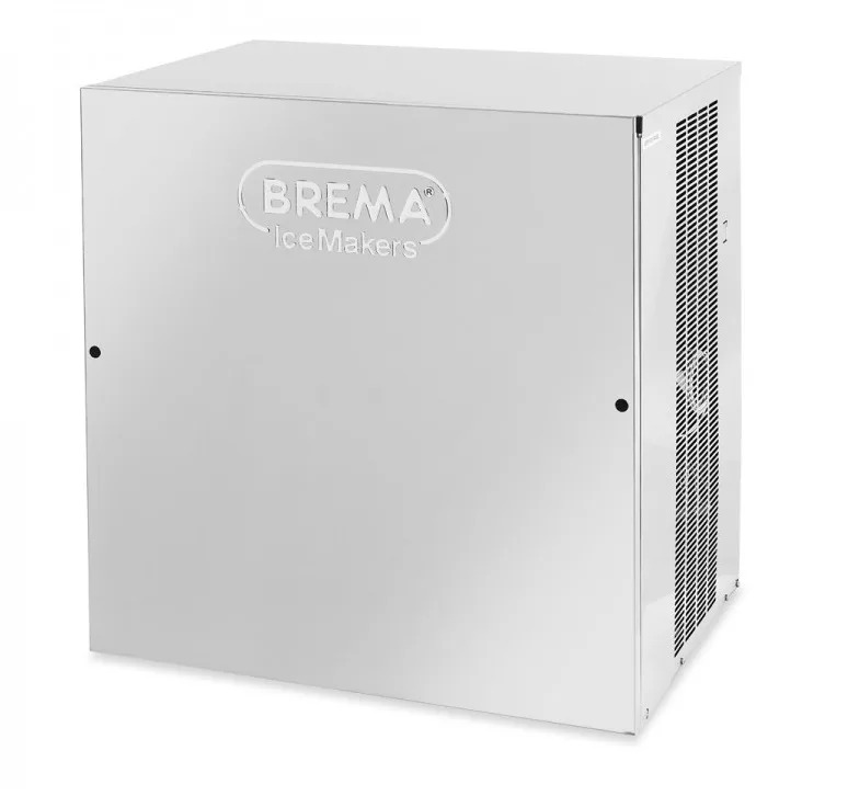 Brema Ice Cube Maker VM 500A and Plastic Bin - 200KG