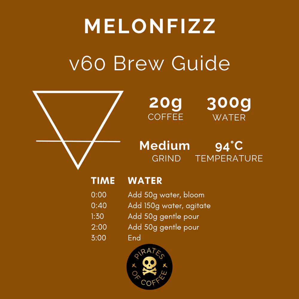 Pirates Melonfizz - Colombia Nitro Fermentation (250g)
