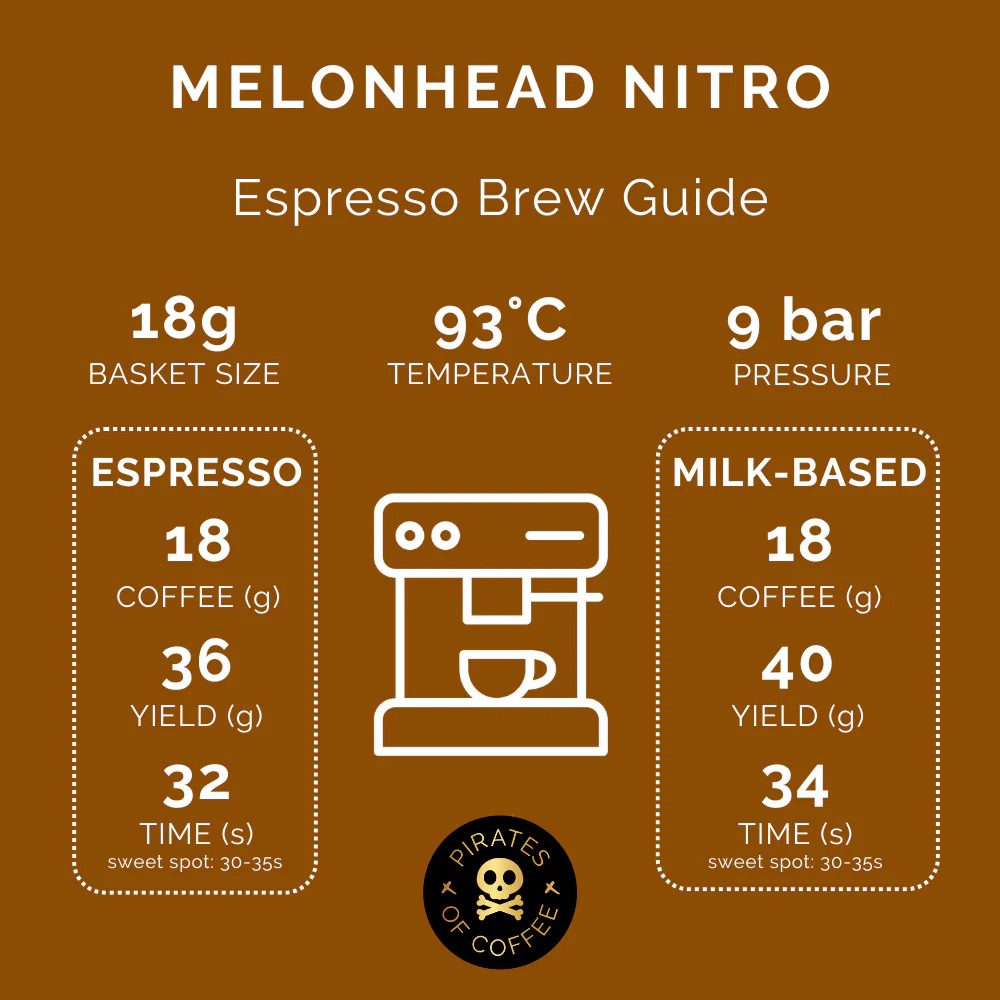 Pirates Melonhead Nitro - Colombia Nitro Fermentation (250g)