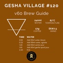 Pirates Geisha Village OMA#120 - Ethiopia Natural (100g)