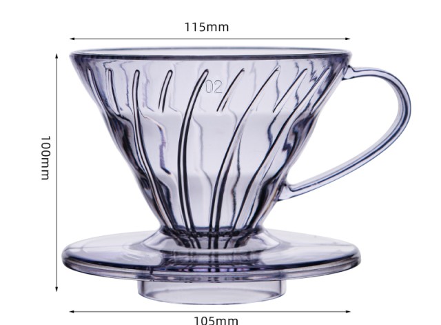 JDMON Dripper Transparent Clear 02