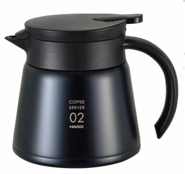 Hario V60 Insulated Stainless Steel Server 600 - Black
