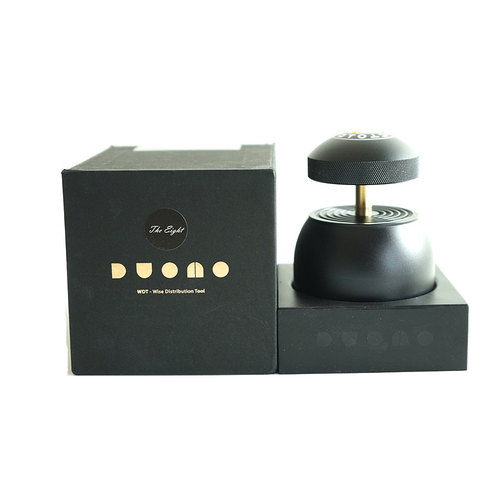 Duomo coffee distributer the eight 58mm - Silver