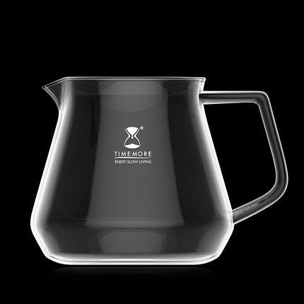 Timemore Coffee Server Transparent Black 360ML