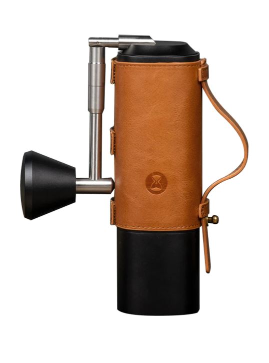 Timemore Chestnut X Manual Grinder Safari Green with X Case Leather