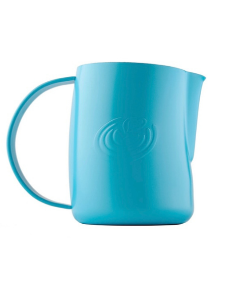 Barista Swag EVO Curved Pitcher - Teflon Blue