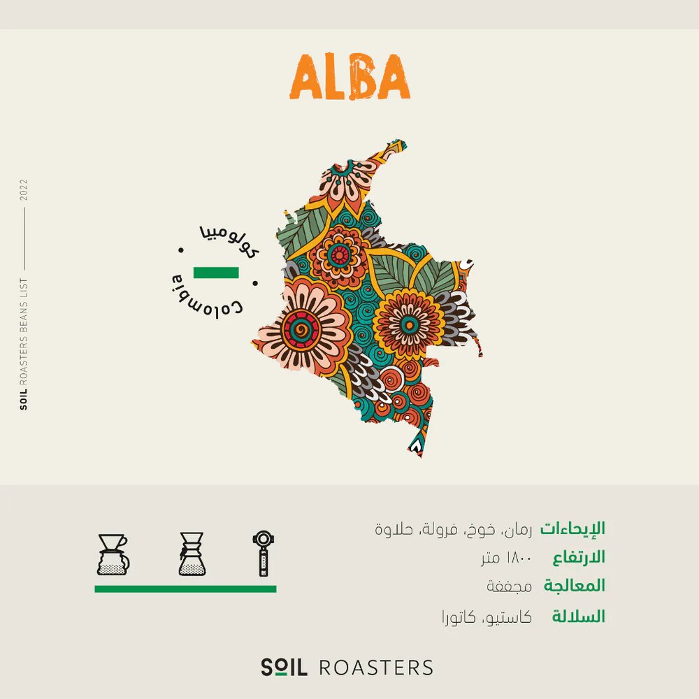 Soil Colombia Alba 250 G