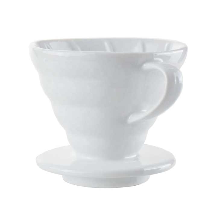 Better Koffee Hexagonal Ceramic Dripper White 01