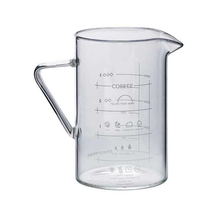 JDMON Flask Server Clear with handle 500ML
