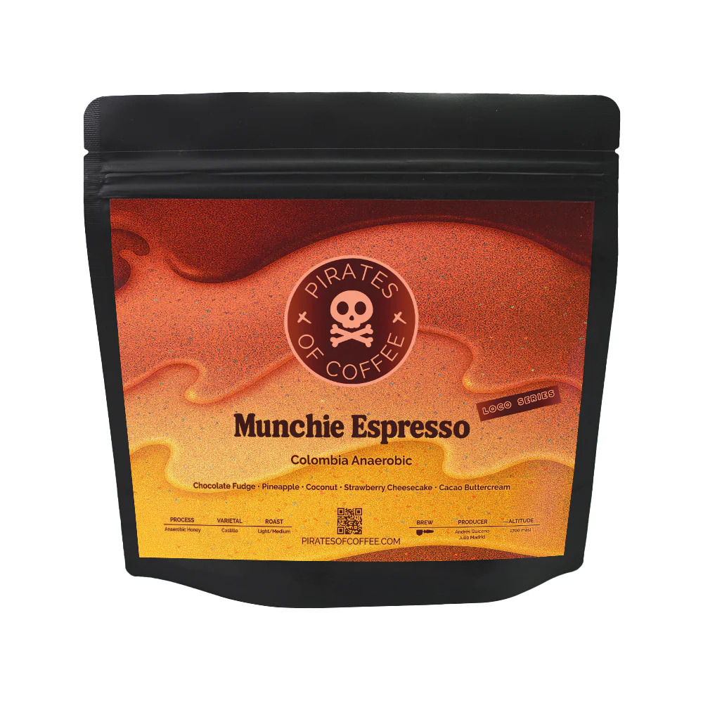 Pirates Munchie Espresso - Colombia Honey (250g)