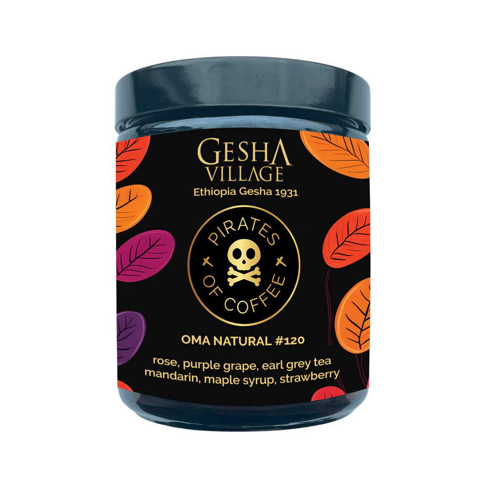 Pirates Geisha Village OMA#120 - Ethiopia Natural (100g)