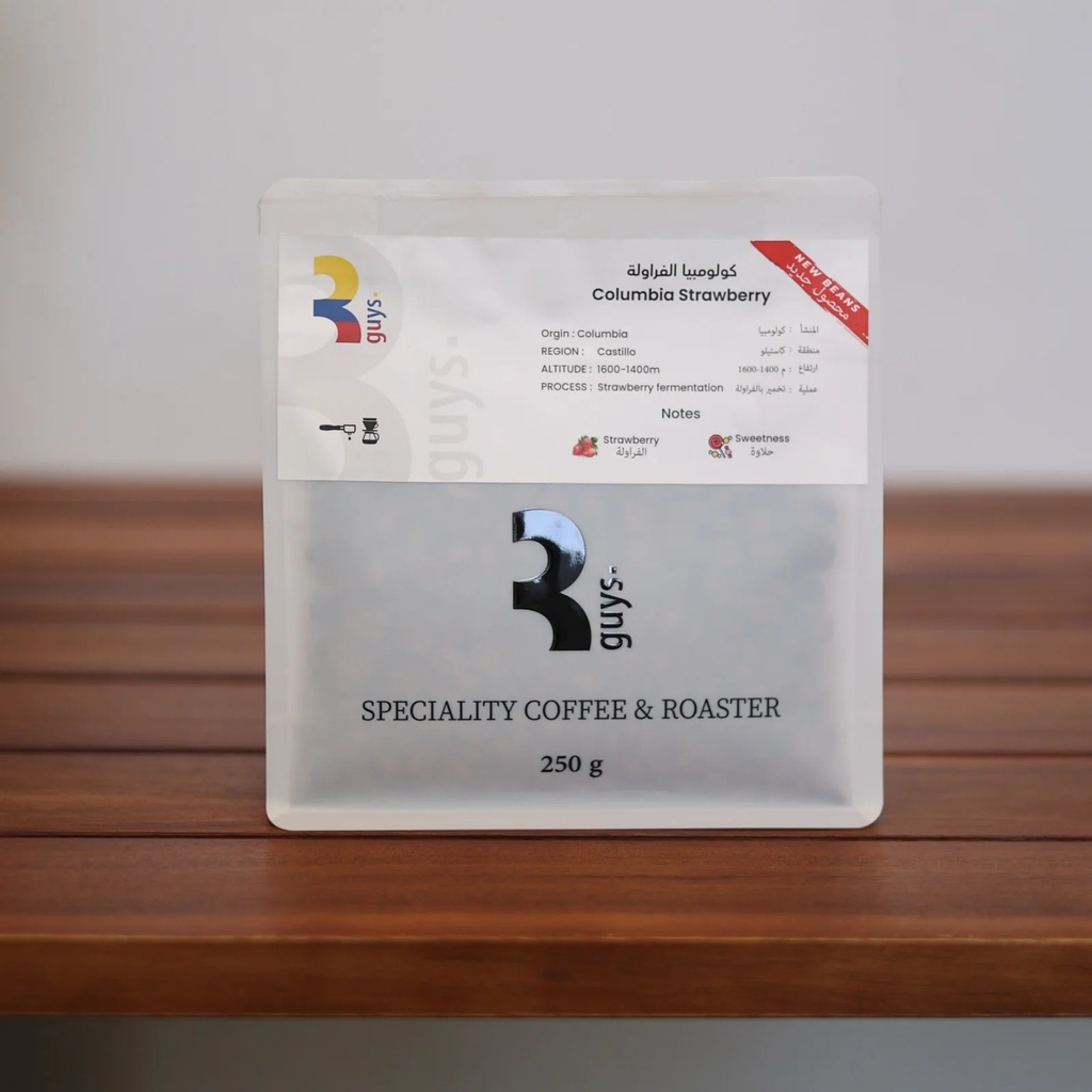 3Guys Colombia Strawberry 250G