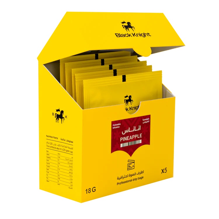 Black Knight | Pineapple Drip Bag 5pcs