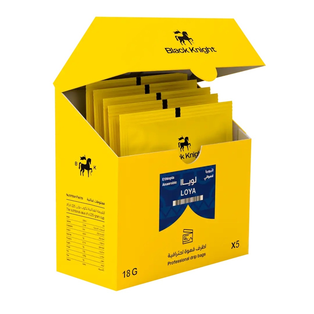 Black Knight | Loya Drip Bag 5pcs