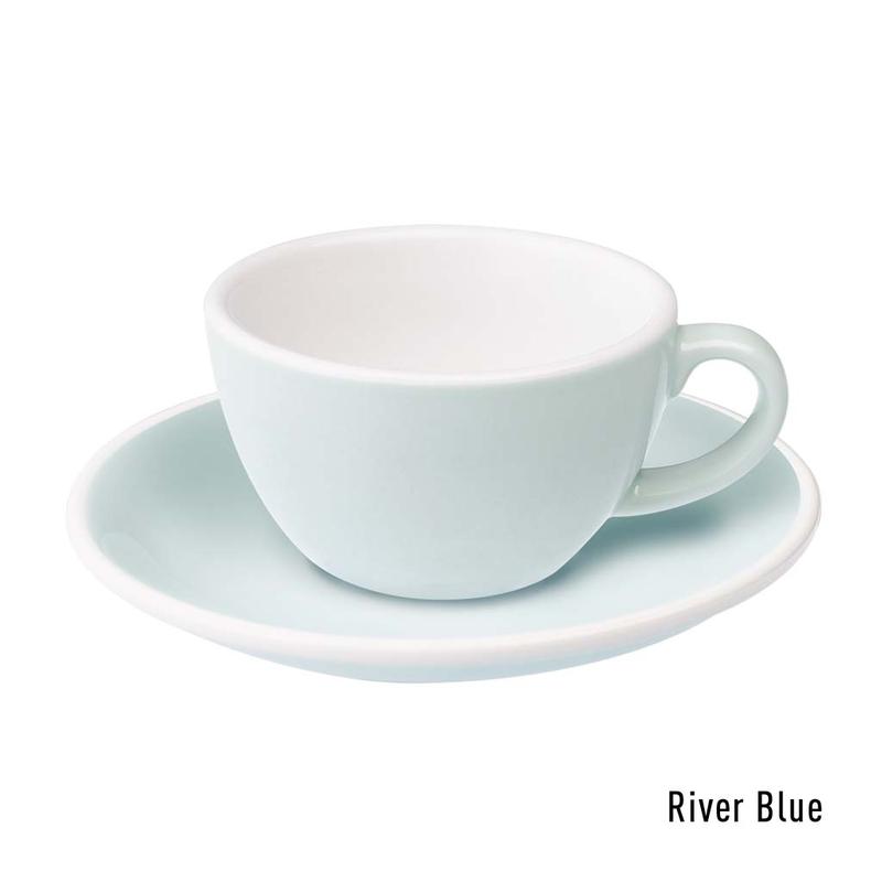 150ml Flat White Cup (River Blue)
