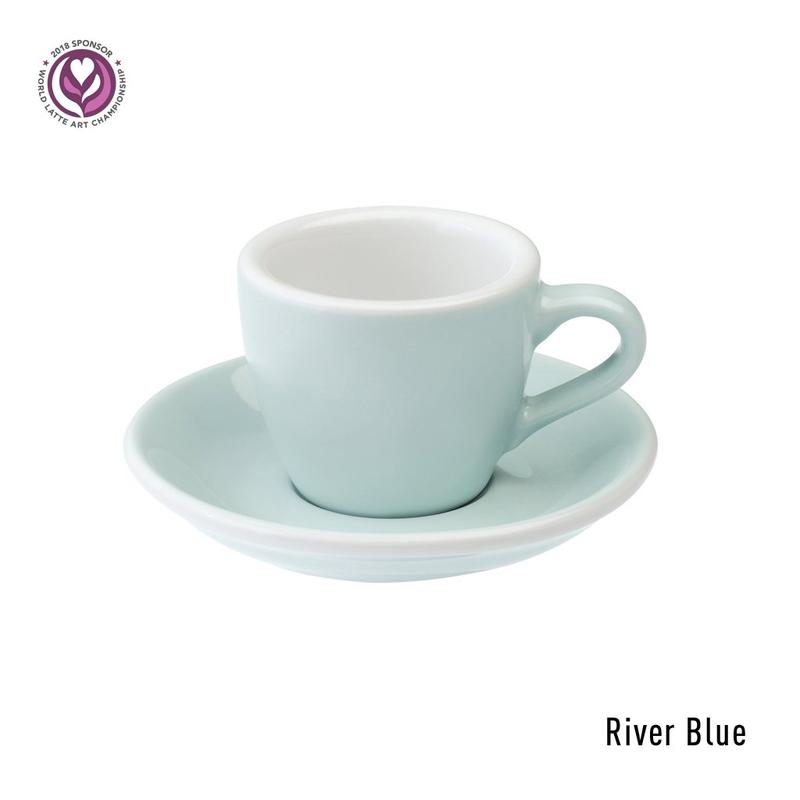 80ml Espresso Cup (River Blue)