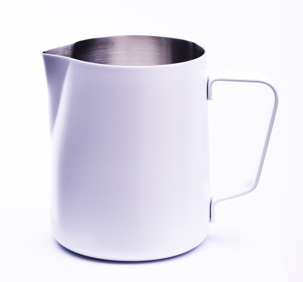 Joe Frex Steaming &amp; Frothing Milk Pitcher Stainless White	350ML