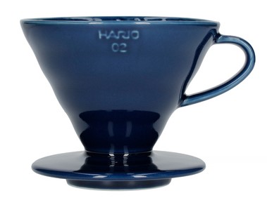 Hario V60 Coffee Dripper 01 - Indigo Blue
