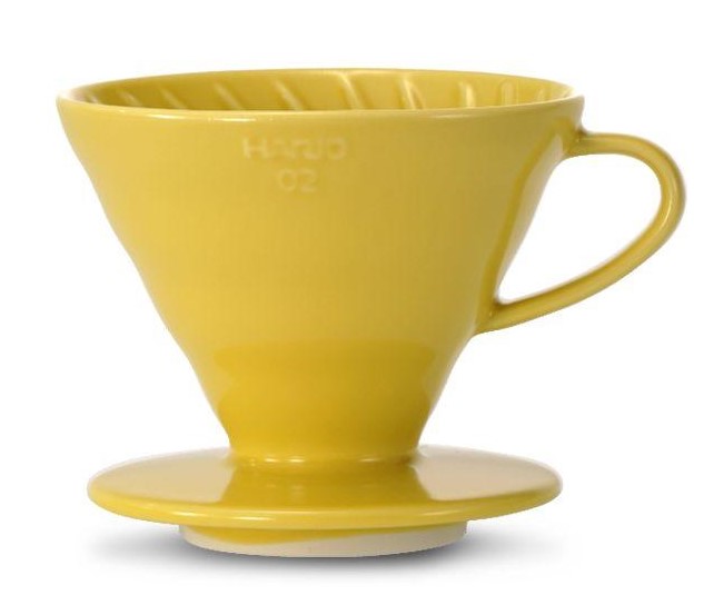 Hario V60 Coffee Dripper 02 - Ceramic Yellow