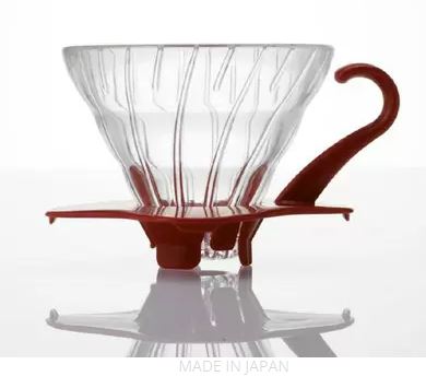 Hario V60 Glass Dripper 01 - Red