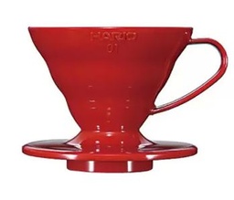 [SX00881] Hario V60 Coffee Dripper 01 - Red PP