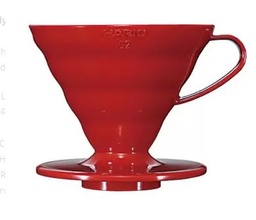 [SX00888] Hario V60 Coffee Dripper 02 - Red Ceramic