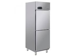 [SX01964] Berjaya Upright Chiller SS Two Half Door