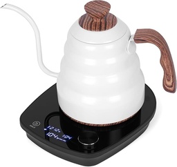 [EBH42B-W] Better Koffee Artisan Brewing Temperature Controlled Electronic Kettle - White