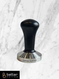 [YE05-53] Better Koffee Tamper Black Handle Steel Base 53MM