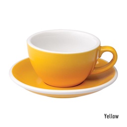[C088-29BYE	Egg] 200ml Cappuccino Cup (Yellow)