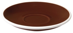 [C088-06BBR	Egg] 15.5cm Shared Saucer (Brown)