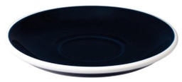 [C088-04BBK	Egg] 15.5cm Shared Saucer (Black)