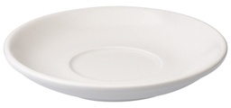 [C088-20BWH	Egg] 14.5cm Shared Saucer (White)