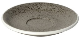 [C088-89BGL	Egg] 11.5cm Espresso Saucer (Granite)