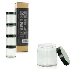 [SX00857] Comandante Bean Jar 4pack Clear
